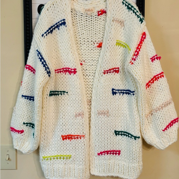 Anthropologie The Hilda Hand Crochet Cardigan - Picture 4 of 4